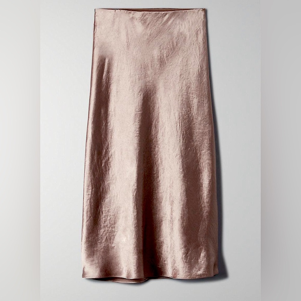 NWT Babaton Slip Skirt - Clay Mask | Size 0